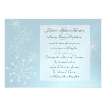 Snowflake Gems/ Wedding Announcements