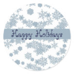 Snowflake Holiday Stickers