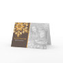 Snowflake Holiday Template Greeting Card