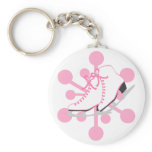 Snowflake Ice Skates keychains