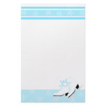 Snowflake Ice Skates stationery