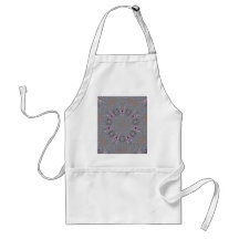 Snowflake In Lavendar Apron