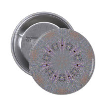 Snowflake In Lavendar Button