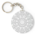 Snowflake Keychain