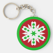 Snowflake Keychain