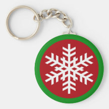 Snowflake Keychains