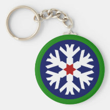 Snowflake Keychains
