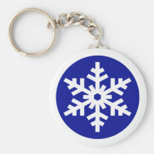 Snowflake Keychains