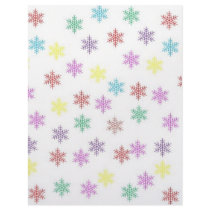 Snowflake Letterhead Template
