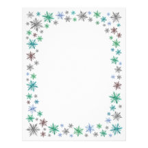 Snowflake Letterhead