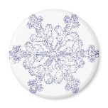 Snowflake magnets
