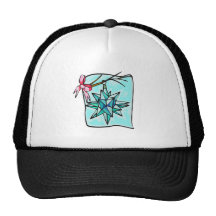 Snowflake Mesh Hat