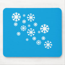 Snowflake Mouse Pad