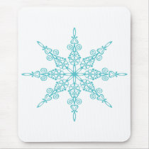 SNOWFLAKE MOUSE MATS