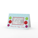 Snowflake Ornament Holiday Template Cards