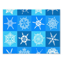 Snowflake Pattern Art Photo