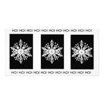 Snowflake Photo Card