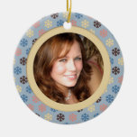 Snowflake Photo ornament
