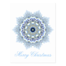 Snowflake Postcard