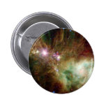 Snowflake Stars Pinback Buttons