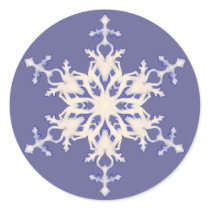 Snowflake stickers