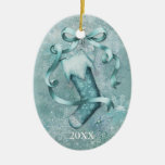 Snowflake Stocking - Customize Ornament