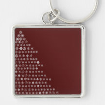 Snowflake Tree Key Chains
