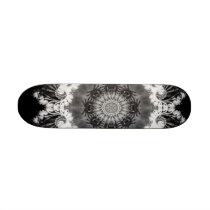 snowflakeblack skate decks