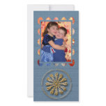 Snowflakes are Angel Kisses Personalized Photo Card