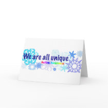 snowflakes_autism card