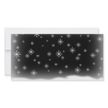 SNOWFLAKES BLACK