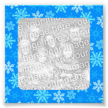 Snowflakes Border Photo