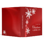 Snowflakes Christmas binder