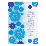 Snowflakes Greeting Card