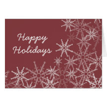 Snowflakes Greeting Card