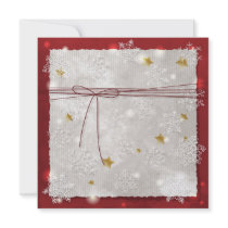 Snowflakes Invitation
