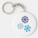 Snowflakes Keychains