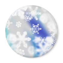 Snowflakes Magnets