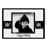 Snowflakes Photo Card