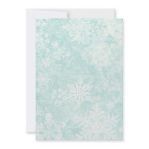 Snowflurries Invitation