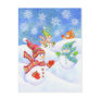 SnowGirls Post Card