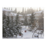 Snowing at Fairmont Hot Springs Post Cards