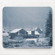 Snowing In Aspen Mousepads