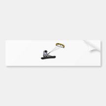 snowkiting bumper sticker