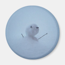Snowman2 Refrigerator Magnet