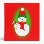 Snowman and Candy Cane Binders