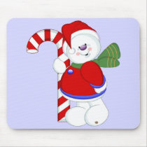 Snowman and Candycane