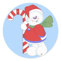 Snowman and Candycane