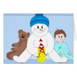 Snowman and Friends Cards