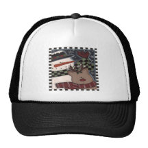 Snowman and Reindeer Hats